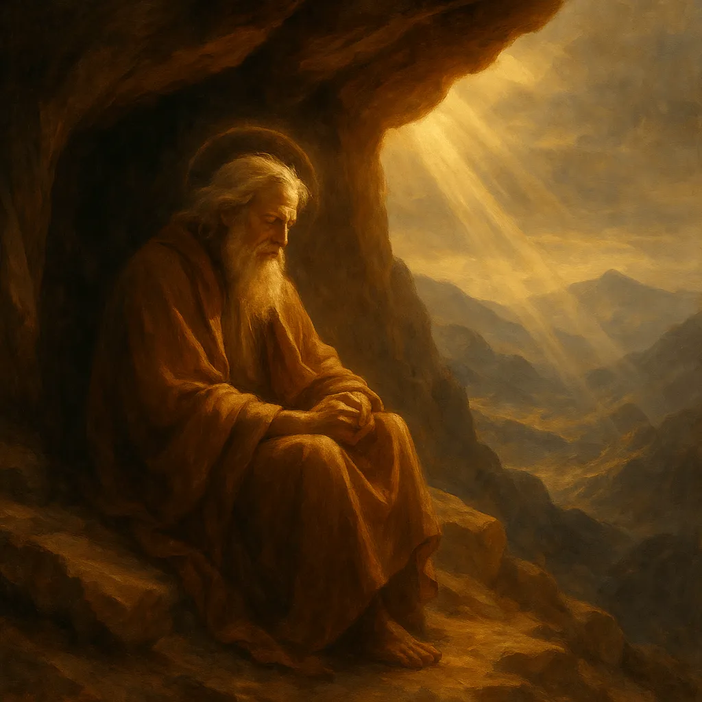 Elijah Taken to Heaven